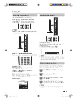 Предварительный просмотр 21 страницы Sharp Aquos LC-46D84X Operation Manual