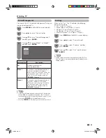 Предварительный просмотр 31 страницы Sharp Aquos LC-46D84X Operation Manual