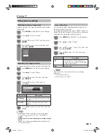 Предварительный просмотр 37 страницы Sharp Aquos LC-46D84X Operation Manual