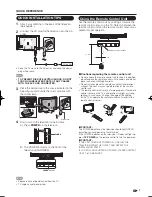 Preview for 9 page of Sharp Aquos LC 46D85UN Operation Manual