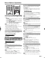 Preview for 17 page of Sharp Aquos LC 46D85UN Operation Manual