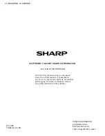 Предварительный просмотр 110 страницы Sharp Aquos LC-46DH65E Service Manual