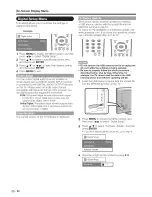 Предварительный просмотр 31 страницы Sharp AQUOS LC-46E77U Operation Manual