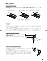 Предварительный просмотр 7 страницы Sharp Aquos LC-46G7X Operation Manual