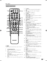 Предварительный просмотр 17 страницы Sharp Aquos LC-46G7X Operation Manual