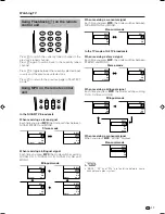 Предварительный просмотр 19 страницы Sharp Aquos LC-46G7X Operation Manual