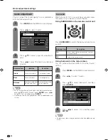 Предварительный просмотр 32 страницы Sharp Aquos LC-46G7X Operation Manual