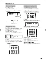 Предварительный просмотр 16 страницы Sharp Aquos LC-46GD7X Operation Manual