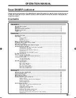 Preview for 3 page of Sharp Aquos LC-46LB700X Operation Manual