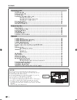 Preview for 6 page of Sharp Aquos LC-46LB700X Operation Manual