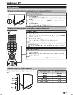 Preview for 21 page of Sharp Aquos LC-46LE840X Operation Manual