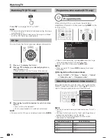 Preview for 22 page of Sharp Aquos LC-46LE840X Operation Manual