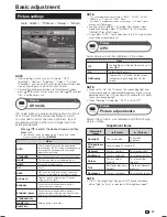 Preview for 39 page of Sharp Aquos LC-46LE840X Operation Manual