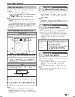 Preview for 63 page of Sharp Aquos LC-46LE840X Operation Manual