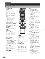 Предварительный просмотр 6 страницы Sharp AQUOS LC-46LE925E Operation Manual