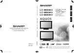 Sharp Aquos LC 46SE94U Operation Manual preview