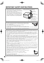 Предварительный просмотр 6 страницы Sharp Aquos LC 46SE94U Operation Manual