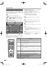 Предварительный просмотр 42 страницы Sharp Aquos LC 46SE94U Operation Manual