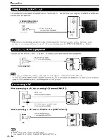 Preview for 15 page of Sharp AQUOS LC-46SE94U Operation Manual