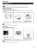 Preview for 46 page of Sharp AQUOS LC-46SE94U Operation Manual