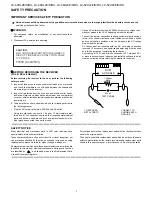 Предварительный просмотр 2 страницы Sharp Aquos LC-46X20E Service Manual