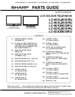 Предварительный просмотр 213 страницы Sharp Aquos LC-46X20E Service Manual