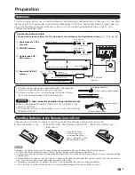 Предварительный просмотр 11 страницы Sharp Aquos LC-50LE650U Operation Manual