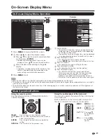 Предварительный просмотр 25 страницы Sharp Aquos LC-50LE650U Operation Manual