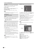 Предварительный просмотр 32 страницы Sharp Aquos LC-50LE650U Operation Manual