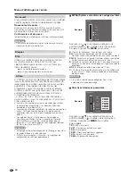 Предварительный просмотр 98 страницы Sharp Aquos LC-50LE650U Operation Manual