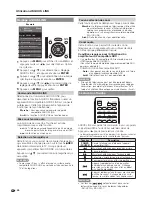 Предварительный просмотр 112 страницы Sharp Aquos LC-50LE650U Operation Manual