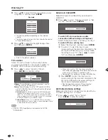 Preview for 20 page of Sharp AQUOS LC-52C6400U Operation Manual