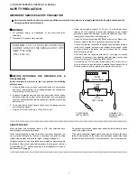 Предварительный просмотр 2 страницы Sharp AQUOS LC-52C6400U Service Manual