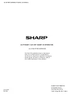 Предварительный просмотр 92 страницы Sharp AQUOS LC-52C6400U Service Manual