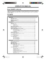 Предварительный просмотр 3 страницы Sharp Aquos LC-52D83X Operation Manual