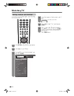 Предварительный просмотр 22 страницы Sharp Aquos LC-52D83X Operation Manual