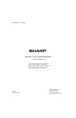 Предварительный просмотр 110 страницы Sharp Aquos LC-52DH65E Service Manual