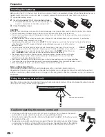 Preview for 8 page of Sharp Aquos LC-52XS1E Operation Manual