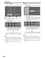 Preview for 14 page of Sharp Aquos LC-52XS1E Operation Manual