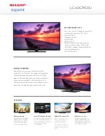 Sharp Aquos LC-60C7450U Brochure предпросмотр