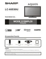 Предварительный просмотр 32 страницы Sharp Aquos LC-60E69U Operation Manual