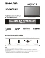 Предварительный просмотр 62 страницы Sharp Aquos LC-60E69U Operation Manual