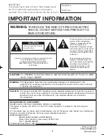 Предварительный просмотр 2 страницы Sharp AQUOS LC-60E78UN Operation Manual