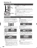 Предварительный просмотр 18 страницы Sharp AQUOS LC-60E88UN Operation Manual