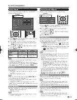 Предварительный просмотр 27 страницы Sharp AQUOS LC-60E88UN Operation Manual