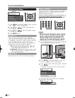 Предварительный просмотр 34 страницы Sharp AQUOS LC-60E88UN Operation Manual