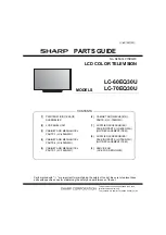 Предварительный просмотр 59 страницы Sharp AQUOS LC-60EQ30U Service Manual