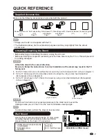 Preview for 9 page of Sharp Aquos LC-60LE450U Operation Manual