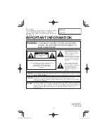 Preview for 2 page of Sharp AQUOS LC-60LE550U Operation Manual