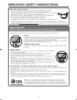 Предварительный просмотр 6 страницы Sharp Aquos LC-60LE600U Operation Manual